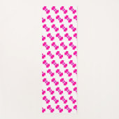 Cute 8 Bit Pixel Bow Yogamat (Voorkant)