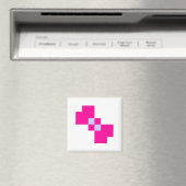 Cute 8 Bit Pixelen Boog Magneet (Insitu (Vaatwasser))