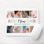 Cute 8 Photo Collage Mama Muismat (Met muis)