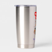 Cute 90s Vibe Geïsoleerde Drinkbeker (Rechts)