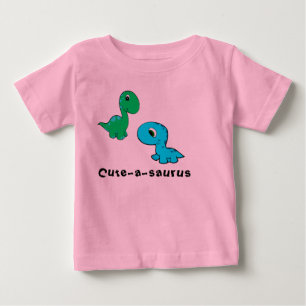 Cute-a-saurus schattige dinosaurusshirt