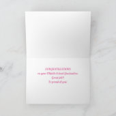 Cute! Aangepast afstuderen voor de middelbare scho Kaart (Binnen)