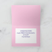 Cute! Aangepast afstuderen voor de middelbare scho Kaart (Binnen)