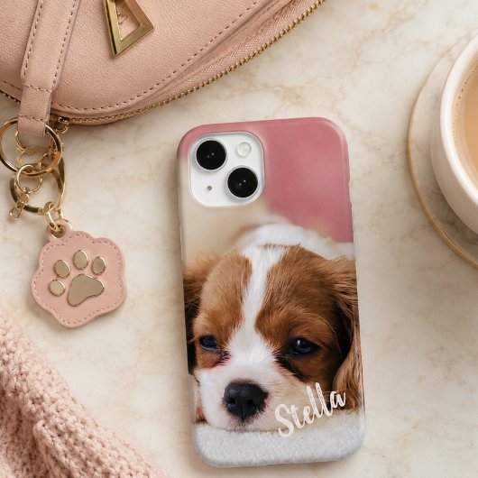 Cute Aangepaste Huisdierfoto met Gepersonaliseerde Case-Mate iPhone Case