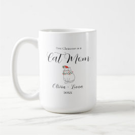 Cute aangepaste koffiekop voor kattenliefhebbers koffiemok