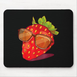 Cute aardbei fruit liefhebber esthetische zomer ca muismat