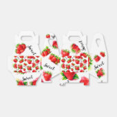 Cute aardbery bedankdoosjes (Uitgevouwen)