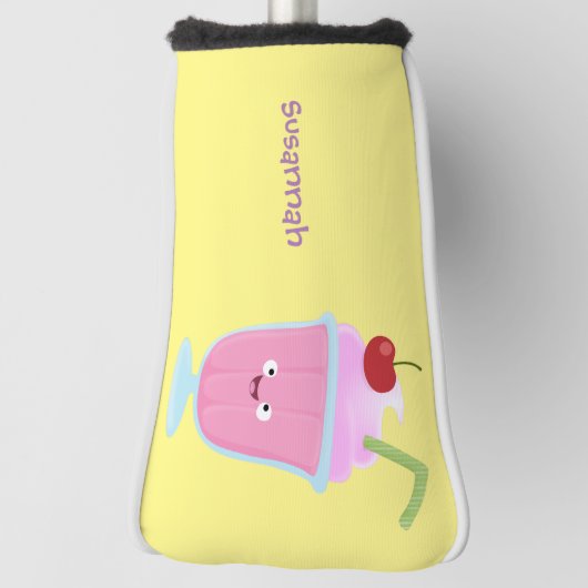 Cute aardbery ice crème sundae cartoon golfheadcover (Draai 90)