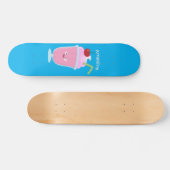 Cute aardbery ice crème sundae cartoon persoonlijk skateboard (Horizontaal)