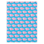 Cute aardbery ice crème sundae cartoon tafelkleed (Voorkant)