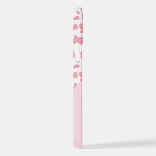 Cute Aardbery Koe and Spots Pattern iPhone Hoesje (Rechterkant)