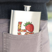 Cute aardbery Love Summer | Summer Vibes Flacon (Voorbeeld)