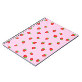 Cute aardbery Notitieboek (Linkerzijde)