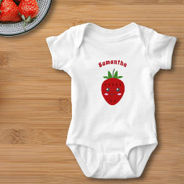 Cute aardbery romper