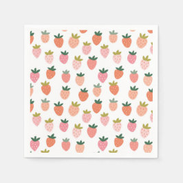 Cute aardbery servet