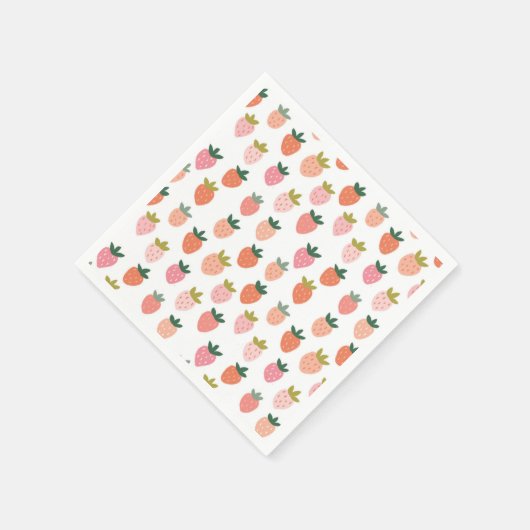 Cute aardbery servet (Hoek)