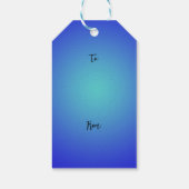 Cute Abriot Speelgoed Poodle Puppy Gift Label Cadeaulabel (Achterkant)