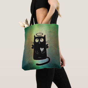 Cute absoluut Innocent Angel Cat Tote Bag