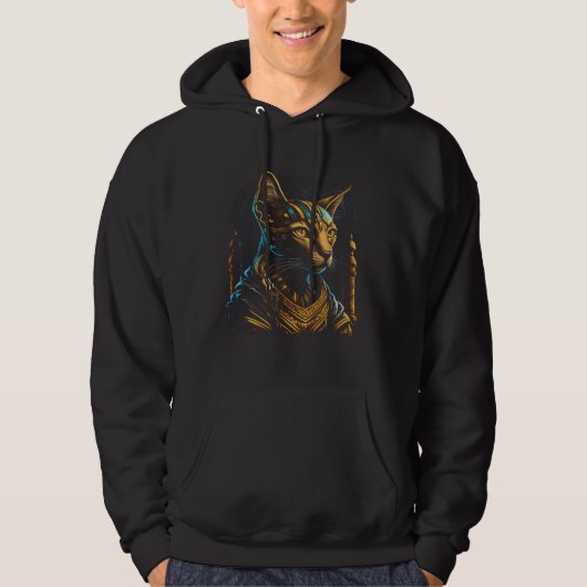 Cute Abyssinian Cat Lover Pharaoh Abyssinian Cat O Hoodie (Voorkant)