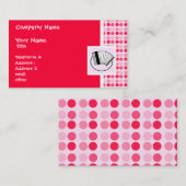 Cute Accordion Visitekaartje (Voorkant / Achterkant)