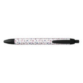 Cute Accountant Numbers Professional Personalized Zwarte Inkt Pen (Achterkant)