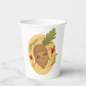 cute acorn Paper cup Papieren Bekers (Voorkant)