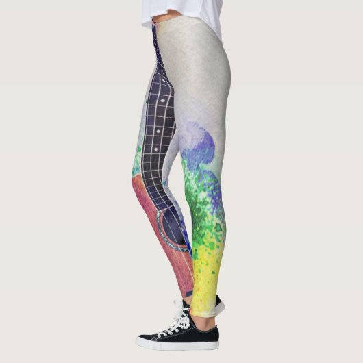 Cute Acoustic Guitar Leggings (Links)