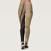 Cute Acoustic Guitar Leggings (Achterkant)