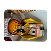 Cute Acoustic Guitar Magneet (Horizontaal)