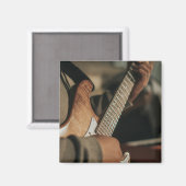 Cute Acoustic Guitar Magneet (Voorkant / Achterkant)
