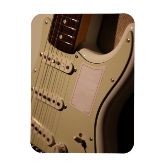 Cute Acoustic Guitar Magneet (Verticaal)