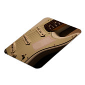 Cute Acoustic Guitar Magneet (Linkerzijde)