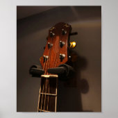 Cute Acoustic Guitar Poster (Voorkant)