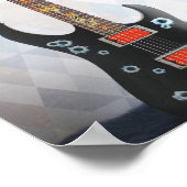 Cute Acoustic Guitar Poster (Hoek)