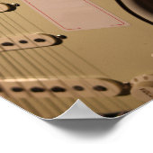 Cute Acoustic Guitar Poster (Hoek)