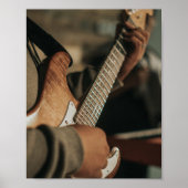 Cute Acoustic Guitar Poster (Voorkant)