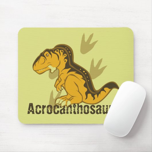 Cute Acrocanthosaurus Muismat (Met muis)