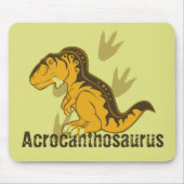 Cute Acrocanthosaurus Muismat (Voorkant)