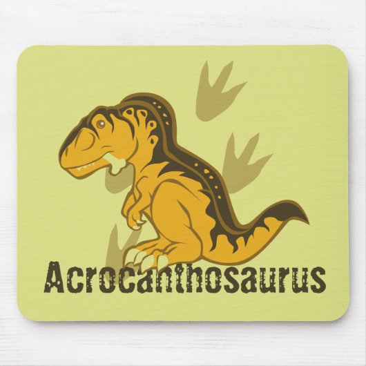 Cute Acrocanthosaurus Muismat (Voorkant)