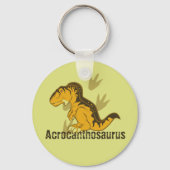 Cute Acrocanthosaurus Sleutelhanger (Voorkant)