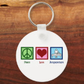 Cute Acupunction Sleutelhanger (Voorkant)