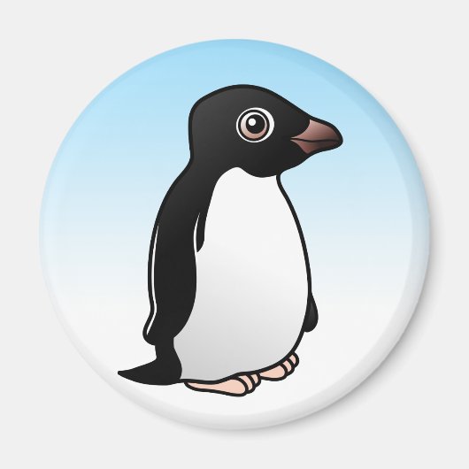 Cute Adelie Penguin Magneet (Voorkant)