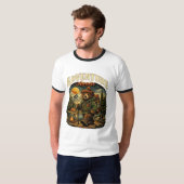 Cute Adventure Bear T-Shirt – Hiking Nature Explor (Voorkant volledig)