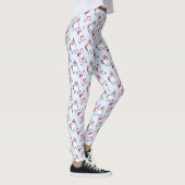 Cute Aerobic Unicorn Patroon Leggings (Rechts)