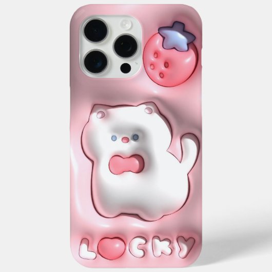 Cute Aesthetic iPhone Sticker Case-Mate iPhone Case (Achterkant)