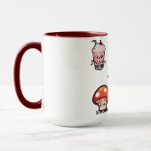 Cute Aesthetic Kawaii Sticker Style Mug Mok (Links)