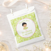 Cute African American Ballerina 'Ik ben naar toe g Bedankzakje (Geknipt)