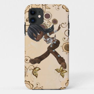 Cute African American Girl i Phone 5 Hoesje