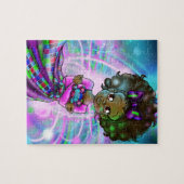 Cute African American Girl Legpuzzel (Horizontaal)