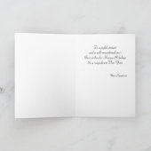 Cute African American Kerstboy cartoon Feestdagen Kaart (Binnen)